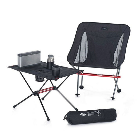 Mesa de Camping Naturehike Ligera, Plegable Compacta