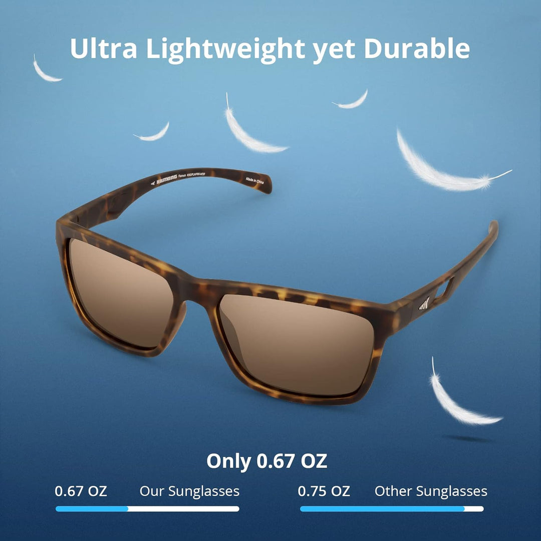 Gafas Polarizadas KastKing FlatRock - Protección UV 100%, Ultra Ligera