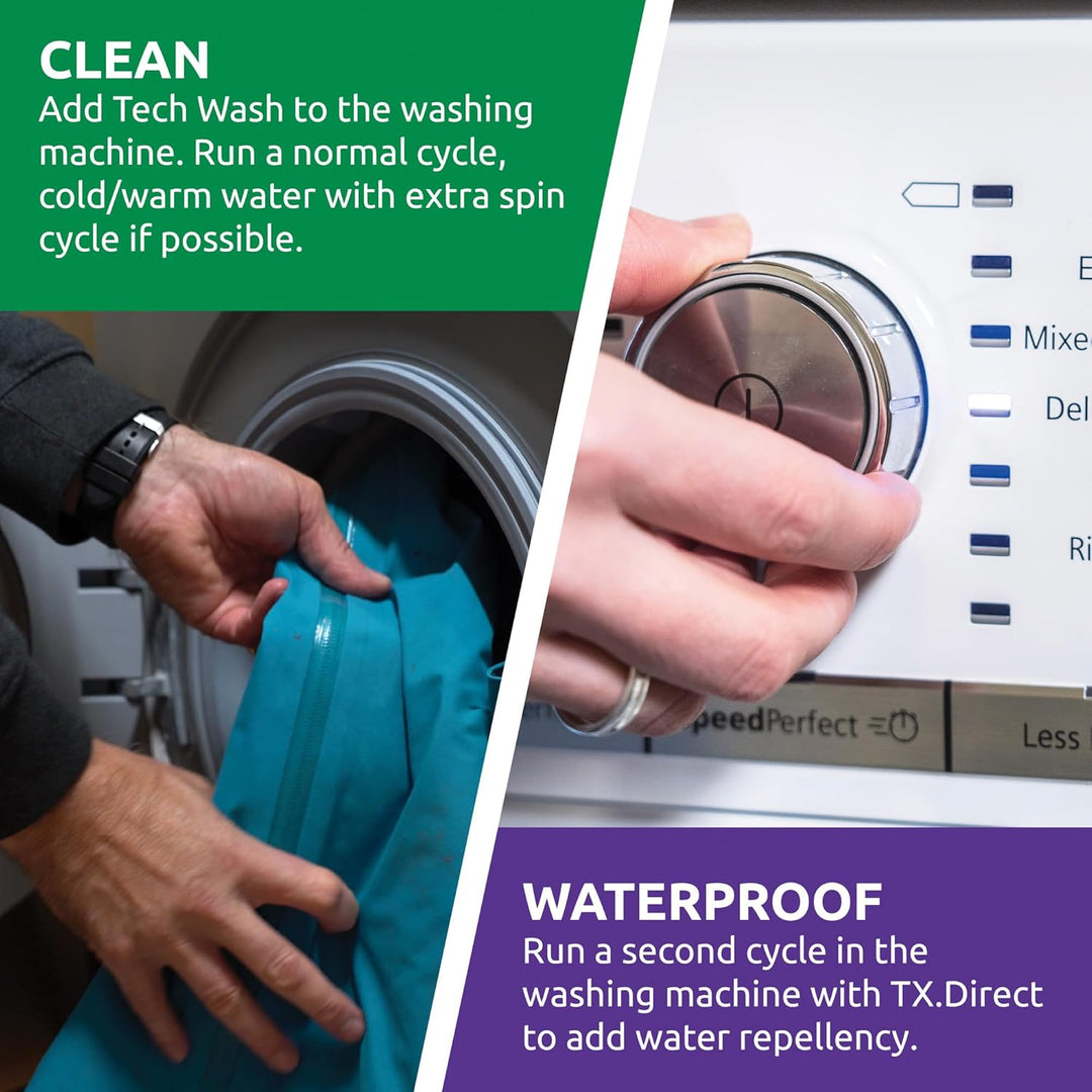 Restaurador Técnico Nikwax TX-Direct para Recuperar Equipo Impermeable