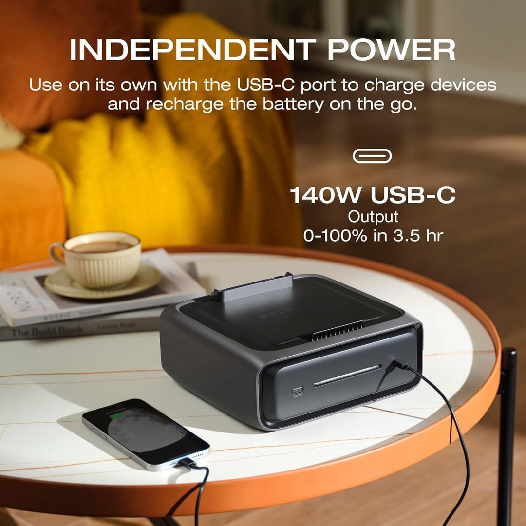 Estación Ecoflow River 3 Max Portable Power Station con 572Wh