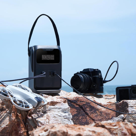 Estación Ecoflow Trail 200 DC con 192Wh/15Ah para Dispositvos USB