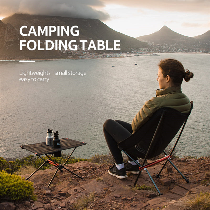 Mesa de Camping Naturehike Ligera, Plegable Compacta