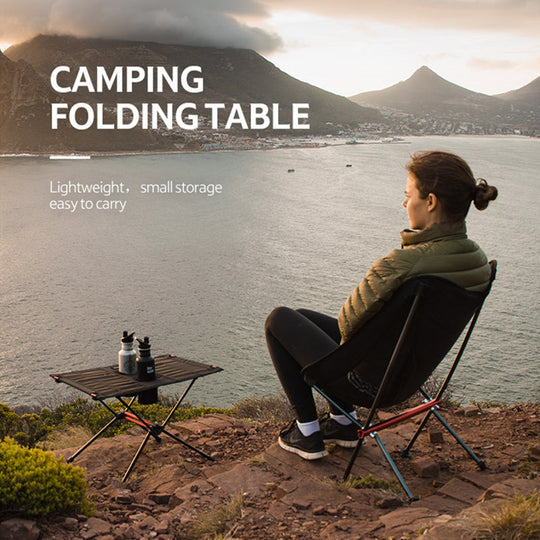 Mesa de Camping Naturehike Ligera, Plegable Compacta