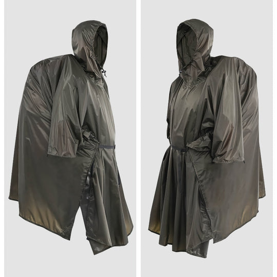 Poncho para Lluvia Onewind Rain Poncho Ultralight para Camping y Hiking