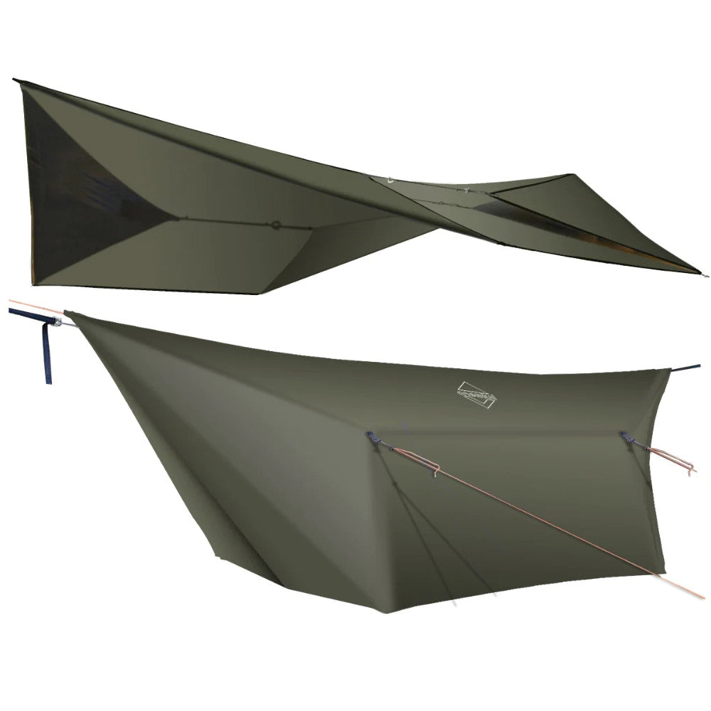 Toldo Onewind Billow Ultralight Tarp con Pórtico y Múltiples Configuraciones