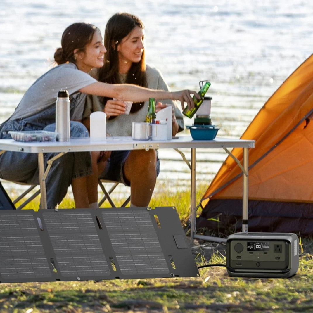 Panel Solar Ecoflow Portable 60W para Dispositivos USB Tipo C
