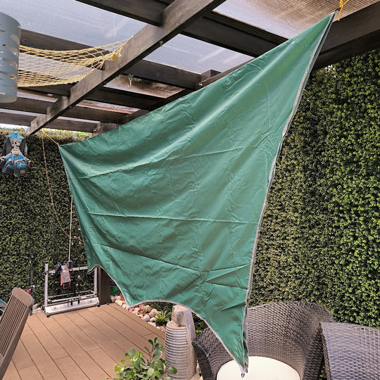 Toldo Tarp Shelter Hexagonal de 3x3.6m con Protección UV - 2 colores