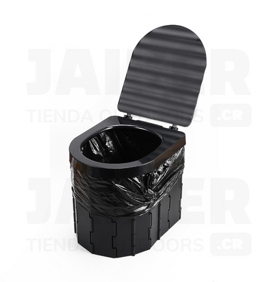 Sanitario o Basurero Portable y Plegable para Camping