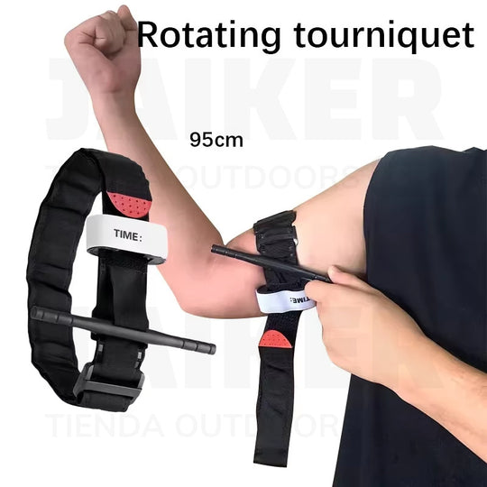 Torniquete de Primeros Auxilios para Uso Individual - Faja de 95cm