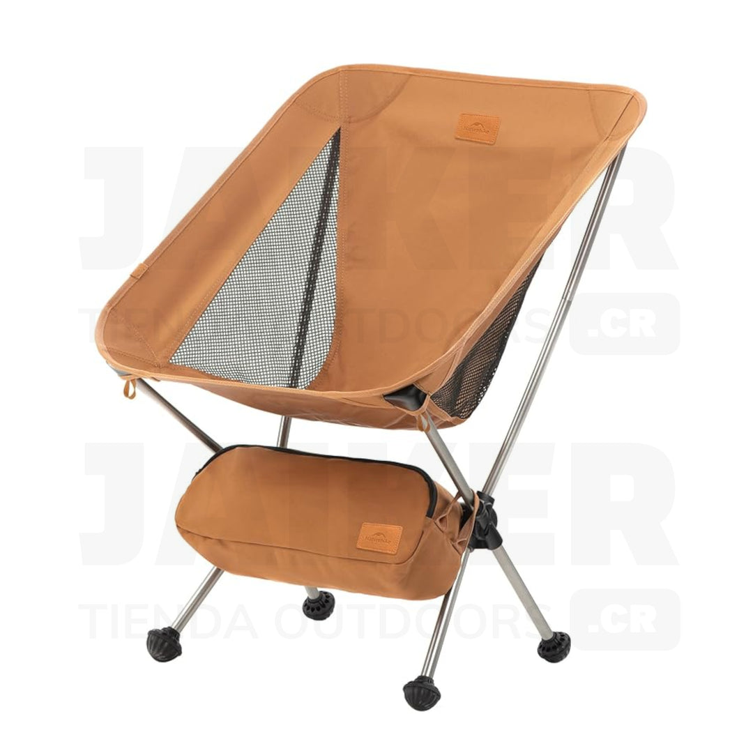 Silla de Camping Naturehike PeakLite Ultraligera, Compacta, Plegable