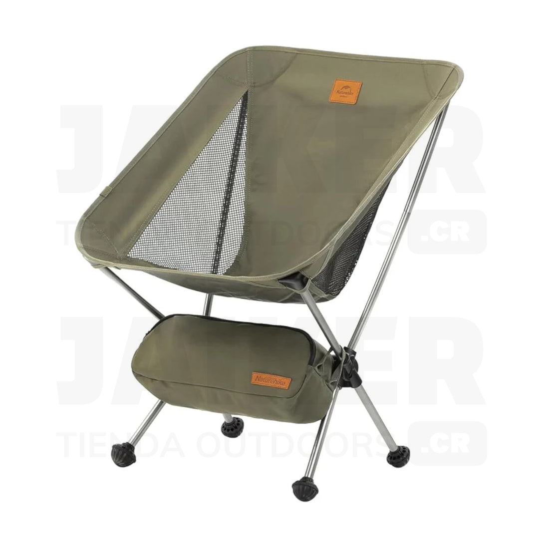 Silla de Camping Naturehike PeakLite Ultraligera, Compacta, Plegable