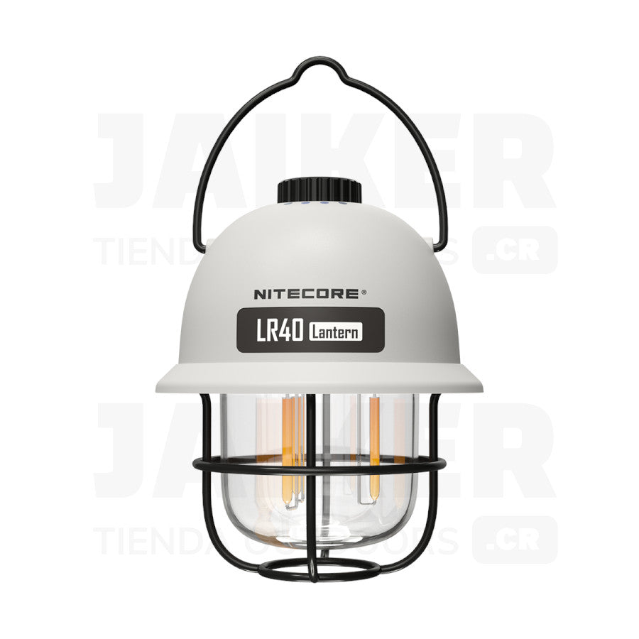 Lámpara de Camping Nitecore LT40 Recargable, Banco de Poder, 3 Modos