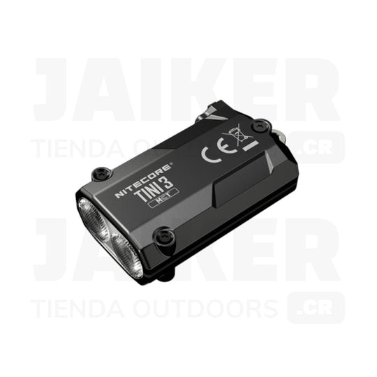 Linterna de Llavero Nitecore TINI3 600 Lúmenes, Recargable