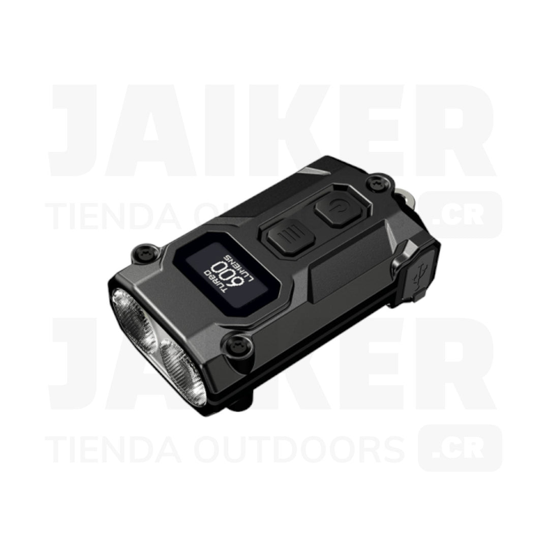 Linterna de Llavero Nitecore TINI3 600 Lúmenes, Recargable