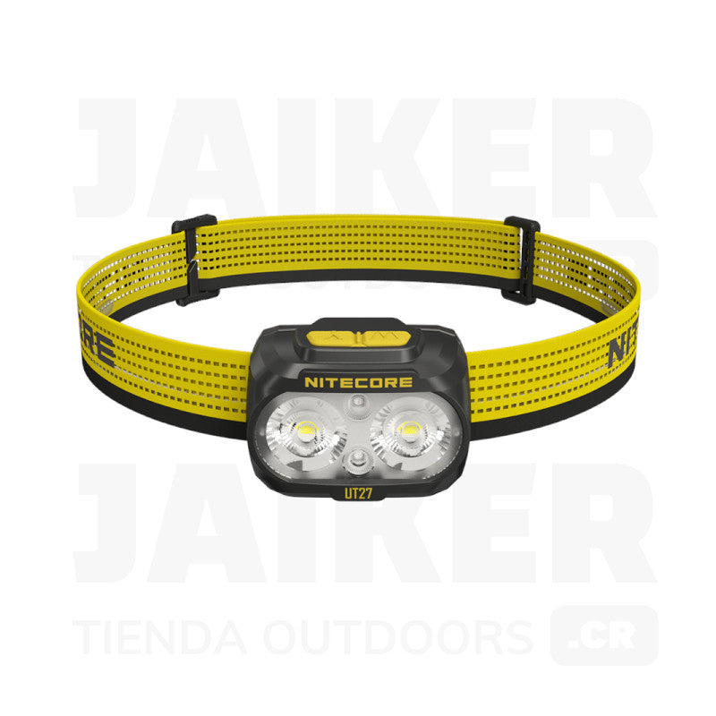 Lámpara de Cabeza Nitecore UT27 de 800 lúmenes - Ultra Ligera, Alto Rendimiento