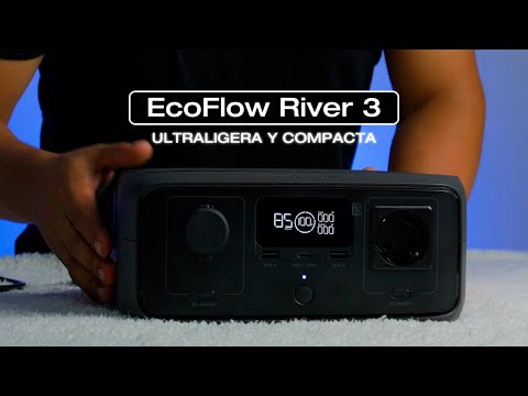 Estación Ecoflow River 3 Portable Power Station con 245Wh - Banco de Poder