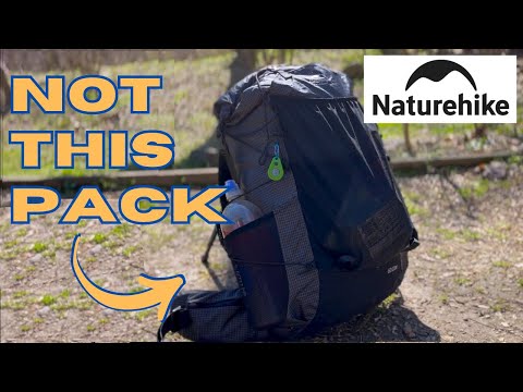 Mochila Naturehike Rock Hiking de 60+5L para Montañismo y Camping