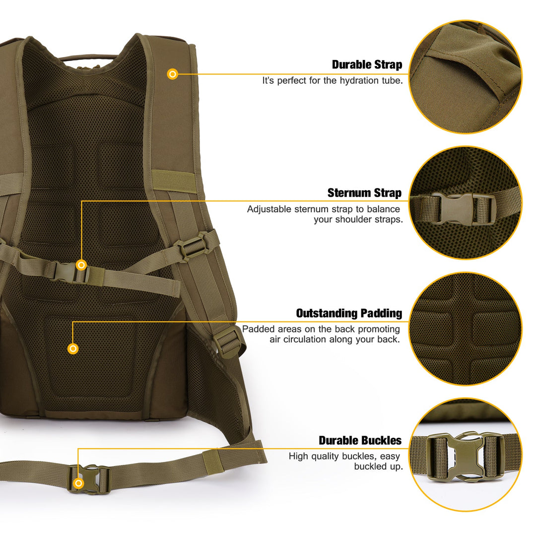 Mochila MardingTop Tactical de 35L para Montaña y Aire Libre