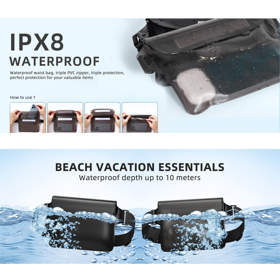 Pouch o Bolso Seco Contra Agua para Móvil y Accesorios